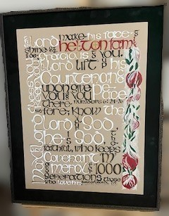1000th Generational Blessing - Original - owned by The Helton Family
